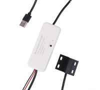 Smart Garage Door Controller per Tuya Smart LIFEs App & Voice Control - Modulo interruttore WiFi per AC 100-240V, alloggiamento ABS, 90 × 36 × 24 mm, bianco