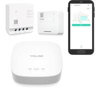 Smart Garage Door Opener, LoRa Enabled YoLink Kit per porta del garage, controller e sensore per porta del garage con controllo smartphone, hub YoLink incluso (mozzo + kit porta garage)