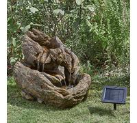 Smart Garden ad Energia Solare da Esterno Acqua Caratteristica Fontana Bird Bath