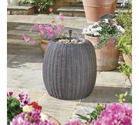 Smart Garden ad Energia Solare da Esterno Acqua Caratteristica Fontana Bird Bath
