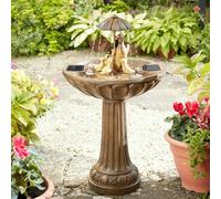 Smart Garden ad Energia Solare da Esterno Acqua Caratteristica Fontana Bird Bath