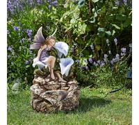 Smart Garden ad Energia Solare da Esterno Acqua Caratteristica Fontana Bird Bath