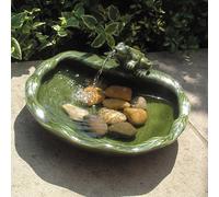 Smart Garden ad Energia Solare da Esterno Acqua Caratteristica Fontana Bird Bath