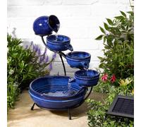 Smart Garden ad Energia Solare da Esterno Acqua Caratteristica Fontana Bird Bath