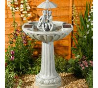 Smart Garden Fontana per Bagno Uccelli da Giardino Solare da Esterno
