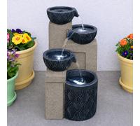 Smart Garden Fontana per Bagno Uccelli da Giardino Solare da Esterno