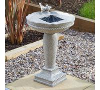 Smart Garden Fontana per Bagno Uccelli da Giardino Solare da Esterno