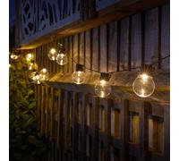 SMART GARDEN Ghirlanda luminosa LED solare GloBulb, 20 luci, IP44 SMART GARDEN