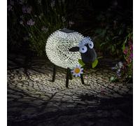 Smart Garden Luce Solare LED Mucca Pecora da Giardino Rustica OR Pannello Solare
