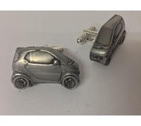 Smart-Gemelli 3D a forma di auto-Gemelli in peltro effetto ref240