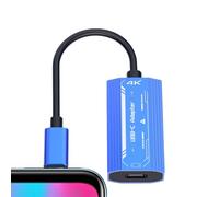 Smart Glasses Adapter,USB C AR Glasses Hub - Plug and Play Adapter Support 4K@60Hz, 100W Fast Charger for Projector Phone Tablet Uninterrupted Electricity Supply: Provides Stable Delivery of Energy,