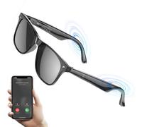 Smart Glasses in tempo reale Traduzione Eyewear 6.0 Occhiali da sole, Supporto CHATGPT 4.0 ENC Rumore che annulla la ricarica magnetica a 170 mAh, Memo della voce di AI leggero impermeabil
