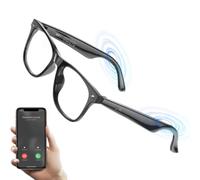 Smart Glasses in tempo reale Traduzione Eyewear 6.0 Occhiali da sole, Supporto CHATGPT 4.0 ENC Rumore che annulla la ricarica magnetica a 170 mAh, Memo della voce di AI leggero impermeabil