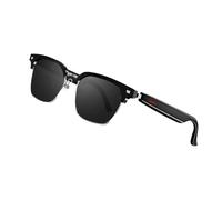 Smart Glasses - Occhiali audio wireless per smartphone, con registrazione video portatile, per rispondere e terminare le chiamate, per uomini e donne, suonare canzoni, Nero 1, Refer to description