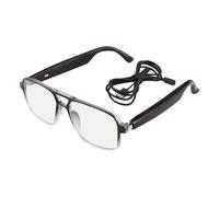 Smart Glasses - Wireless Eyewear Tech, eleganti cornici | Gli occhiali di traduzione in lingua in reale, lettore audio a batteria lunga, occhiali vocali leggeri per conversazioni di