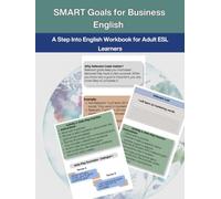 SMART Goals for Business ESL: A Step Into English | Workbook for Adult | ESL Learners