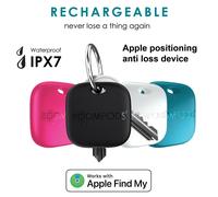 Smart GPS Tracker funziona con Apple Find My APP ITag dispositivo di promemoria Anti smarrimento ricaricabile localizzatore MFI Rated Key Car Kids Finder