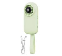 Smart Handheld Fan - LED Display USB Rechargeable Mini Cooling Device