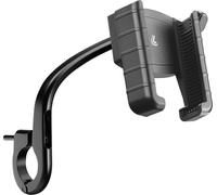 Supporto Porta Cellulare Moto Scooter Telefono Universale Attacco Manopola Sx
