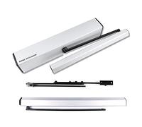 Smart Home Automatic Swing Opener Apriporta Avvicinamento Elettrico Garage Operatore Telecomando Sensore opzionale Big Gate Motor Kit di automazione per cancelli(Silver)