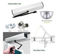 Smart Home Automatic Swing Opener Apriporta Avvicinamento Elettrico Garage Operatore Telecomando Sensore opzionale Big Gate Motor Kit di automazione per cancelli(Lavender)