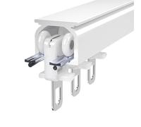 Smart Home, Binario Flessibile da soffitto per Tende Resistenti e divisori per Ambienti - Soluzione Facile per Il Montaggio a Parete o a soffitto