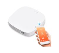 Smart Home Bridge, gateway di comunicazione multiprotocollo per termostato intelligente per radiatore, supporta Zigbee3.0, Bluetooth Mesh, controllo
