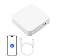 Smart Home Gateway: Adatto a tutti i faretti Bluetooth Großcat, con app e controllo vocale tramite Alexa, supporta 2.4G Wi-Fi, Bluetooth, Google Home con Smart Life/Tuya