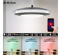 Smart Home LED Lampada a sospensione a soffitto RGB Daylight Living Room App Hanging Light Eglo 33329