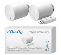 Smart Home Shelly Plug & Play ``2x Blu TRV & Blu Gat NUOVO