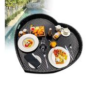 Smart Home, Vassoio Galleggiante per Bevande e Cibo, Resistente ed Elegante, Perfetto per Feste in Piscina, Spa e Relax in Acqua