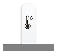 Smart Humidity Sensor, Wireless Climate Monitor, High-Precision Air Tracker 2,76 x 0,98 x 0,79 pollici, Indoor Comfort Assistant, Real-Time Alert System, Mobile App Controlled Device