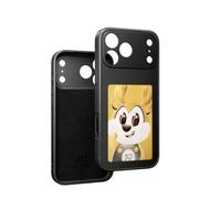 Smart Ink Screen Custodia per iPhone 17 Pro MAX NFC Memory Case per iPhone DIY Photo Screen Portrait Digital Case (nero, per iPhone 17 Pro Max)