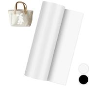 Smart Iron On per Cri-cut Joy, 14 x 200 cm pellicola per plotter in tessuto, Smart Heat Transfer Vinile Smart pellicola, rotolo di pellicola flessibile per vestiti, magliette e altri tessuti (bianco)