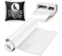 Smart Iron on per Cricut Joy Xtra, 24 x 200 cm, Smart Heat Transfer in vinile, HTV, senza tappetino da taglio, Smart Iron on, pellicola in vinile, autoadesiva, in poliuretano, per tessuti fai da te
