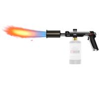 SMART JERRY - Torcia a propano con fiamma regolabile | Pistola lanciafiamme per barbecue | Torcia per bruciare, illuminazione a carbone e raffreddamento | Max 1.800 °C (gas propano non incluso)