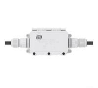 Smart Junction Box impermeabile per esterni, IP67, 1-16A, controllo WiFi con accesso remoto e indicatore di consumo energetico