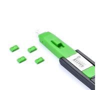 Smart Keeper Pack 4 lucchetti per porta micro USB-B + mini chiave di sicurezza verde