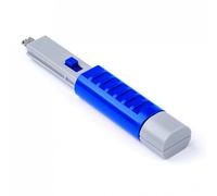 Smart Keeper Pack 5 fissaggi per cavi Ethernet nella porta + chiave di sicurezza blu