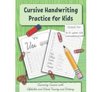 Smart Kids Press Cursive Handwriting Practice for Kids (Tascabile)