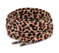 Smart Laces Snow Leopard Zebra Animal Print Flat & My Ribbon Lacci per scarpe da ginnastica, adulti o bambini