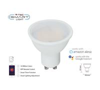 Smart Lampada Faretto Led GU10 4,5W WiFi RGB CCT Dimmerabile APP Compatible Amaz