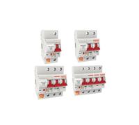 Smart Life 1 2 3 Interruttore automatico WIFI su guida Din a 4 fasi, richiuditore MCB, protezione da sovraccarico e cortocircuito, telecomando Alexa(1P 220V,100A)