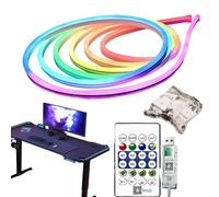 Smart Light Strip, Color Changing Indoor Decor | App Control Lights - for Indoor Room Under Cabinet Kitchen Bedroom Living Room Study Area Holiday Party