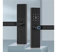 Smart Lock, App Per Porta Con Impronta Digitale Sblocco Remoto Elettronica Senza Chiave Per La Parte Anteriore(Black Lock APP)