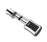 Smart Lock Cylinder Tastiera Elettronica Porta con 4 Modi di Sblocco Password IC Card Chiave Meccanica APP Aggiornata Intelligente per Stile Europeo Sicurezza Porte in Legno Home Office Hotel