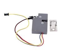 Smart Lock Elettrico Auto Ejecting Compatto Portatile Affidabile High Intelligence ABS Smart Lock per pacchetti Armadietti Smart Locker 5x4x2cm (24V)