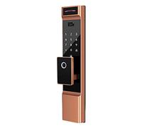 Smart Lock Entry Electronic Touchscreen Deadbolt Featuring Smart Key Security Digital Door Lock 5 in 1 Open by NFC Code Key Fingerprint App Virtual Password Home Security