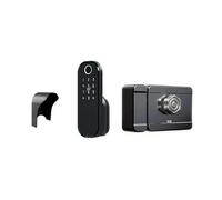 Smart Lock For Impronte Digitali Cancello Esterno Telecomando Bluetooth TTLock App Codice Di Accesso Scheda Rfid Serratura Elettronica Intelligente Senza Chiave(Tuya APP)