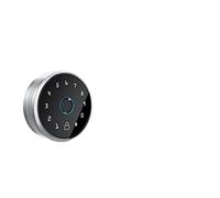 Smart Lock, Maniglia Manopola Con Impronta Digitale Completamente Automatica Sblocco Porta App Touch Screen Accesso Senza Chiave Per La Parte Anteriore(Silver)